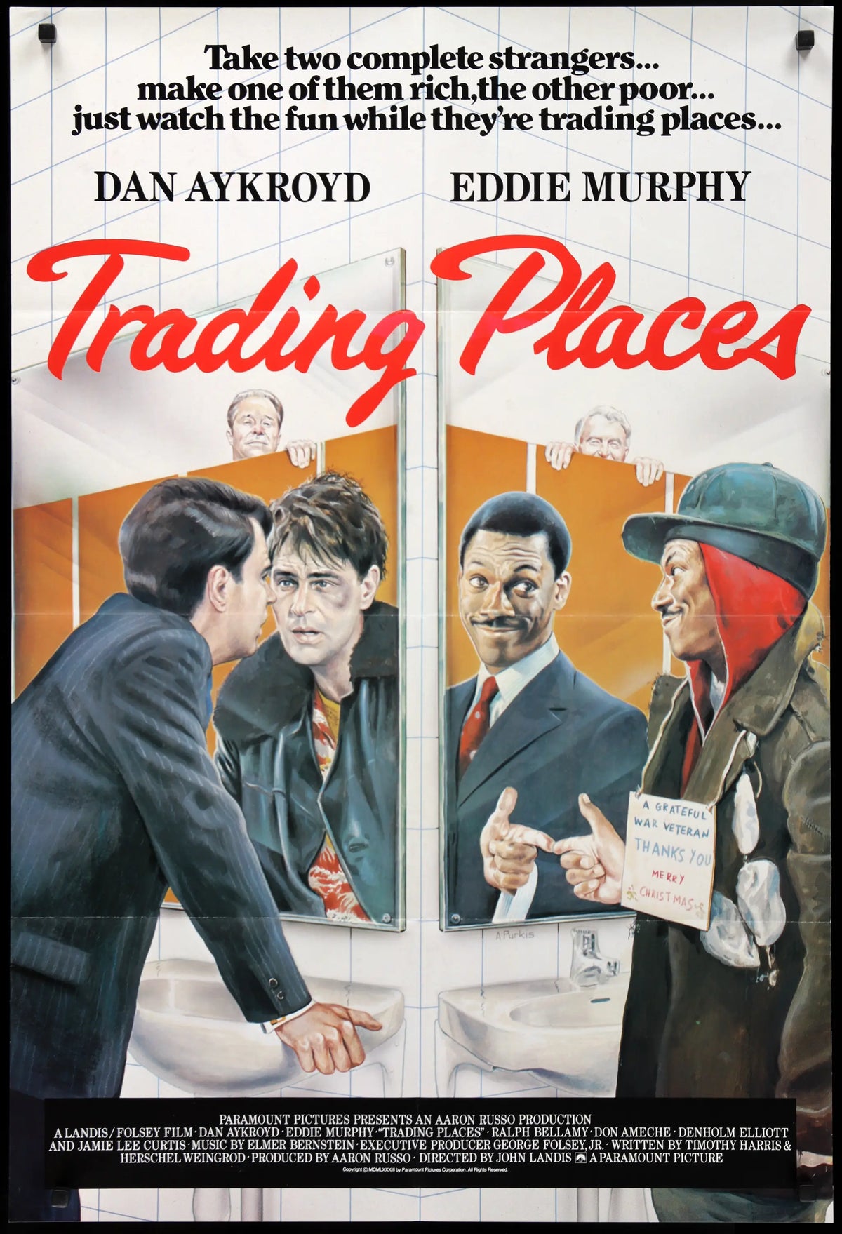 Trading Places (1983) original movie poster for sale at Original Film Art - Vintage Movie Posters
