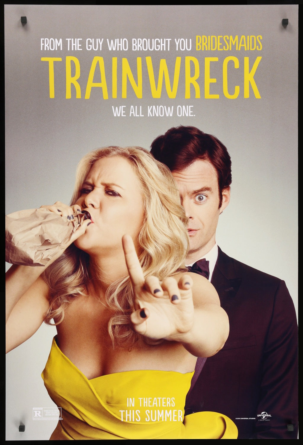 Trainwreck (2015) original movie poster for sale at Original Film Art