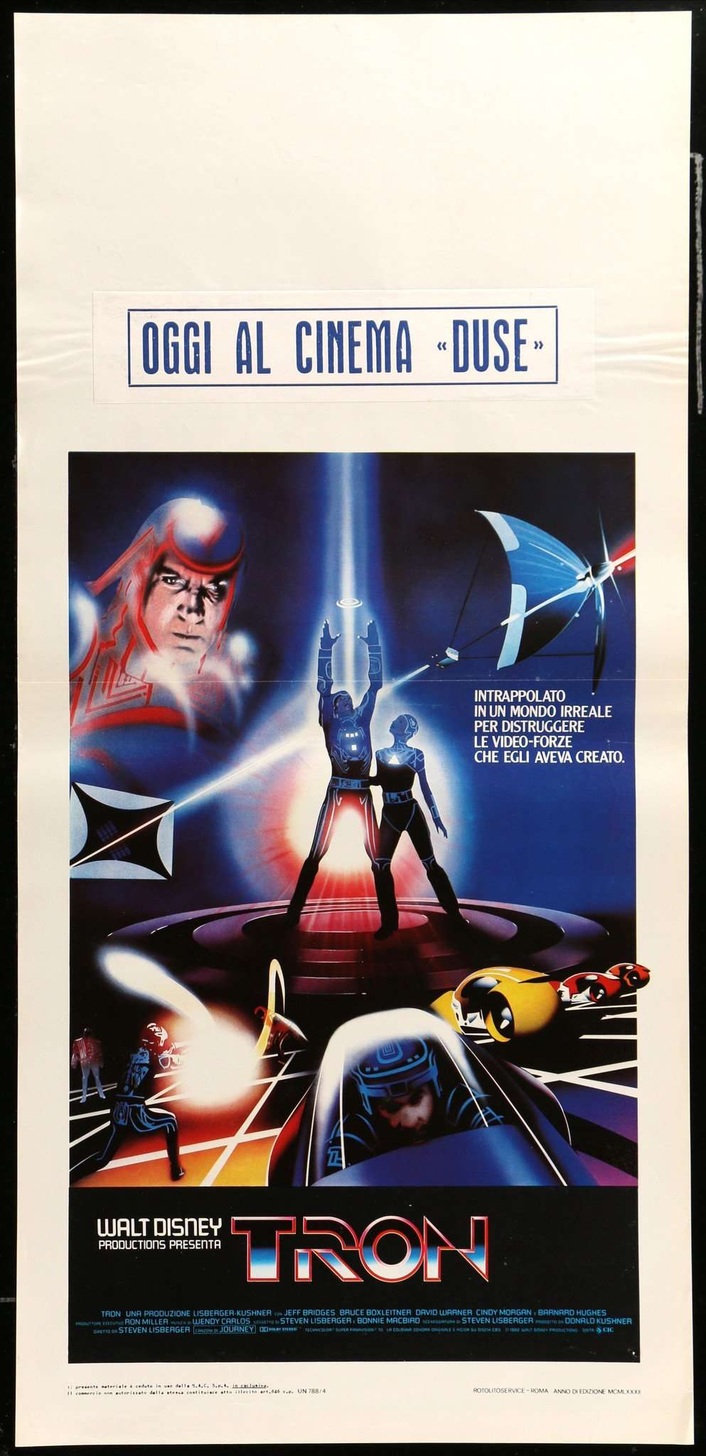 Tron (1982) original movie poster for sale at Original Film Art