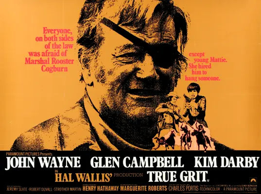 True Grit (1969) original movie poster for sale at Original Film Art - Vintage Movie Posters