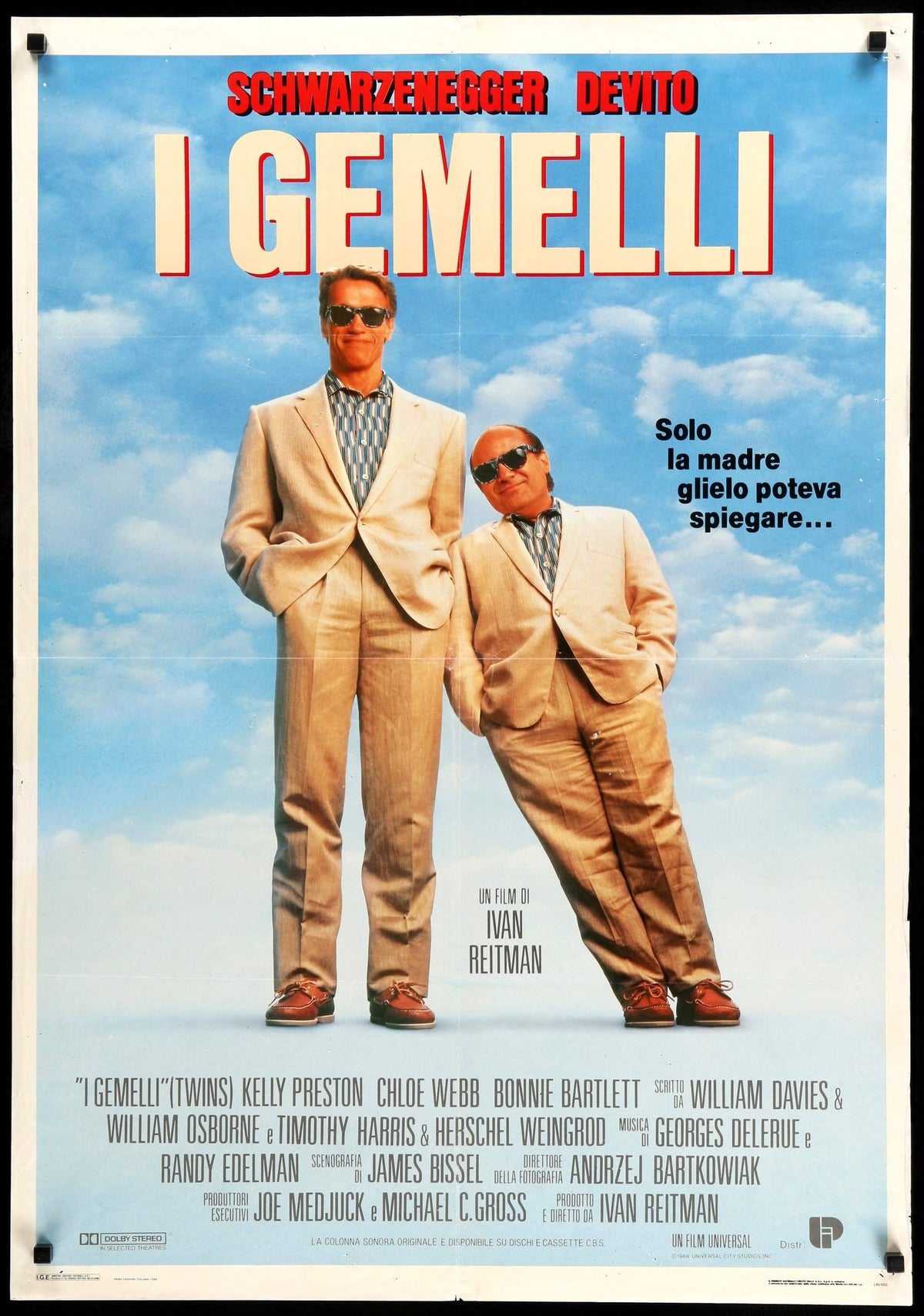 Twins (1988) original movie poster for sale at Original Film Art - Vintage Movie Posters
