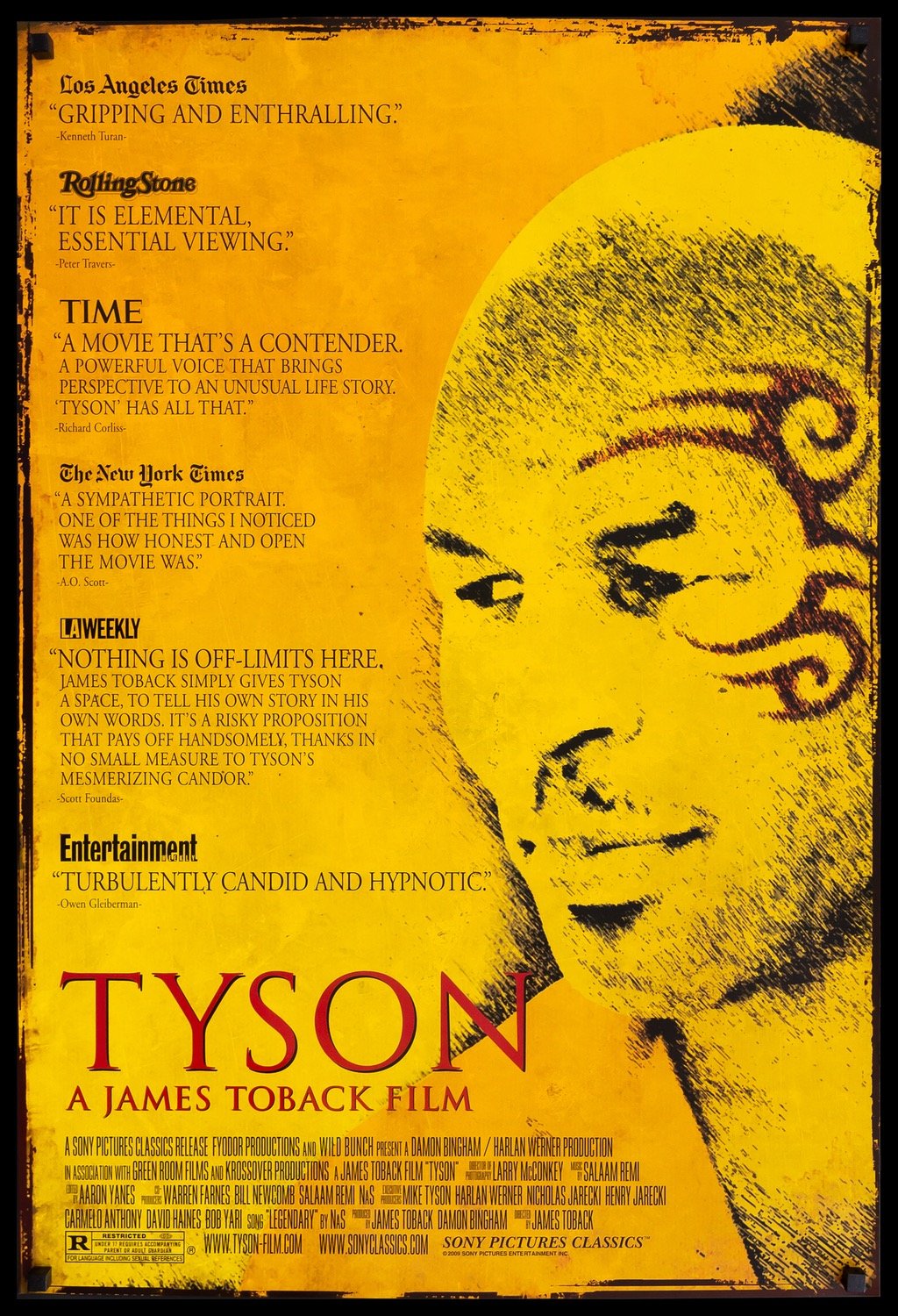 Tyson (2008) original movie poster for sale at Original Film Art - Vintage Movie Posters