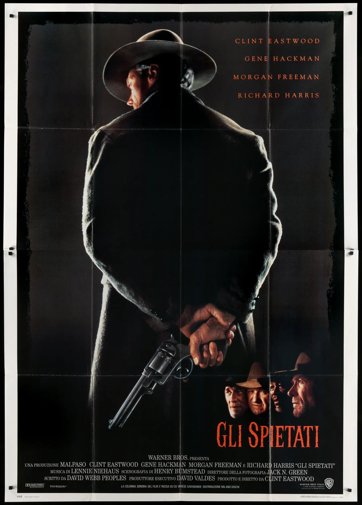 Unforgiven (1992) original movie poster for sale at Original Film Art - Vintage Movie Posters