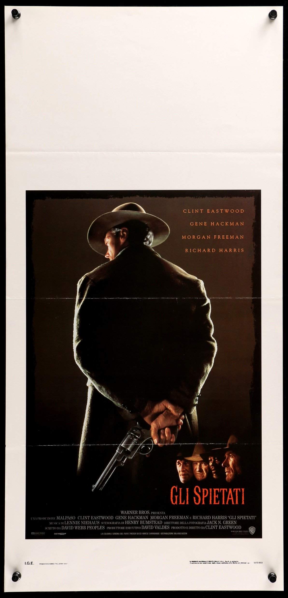 Unforgiven (1992) original movie poster for sale at Original Film Art