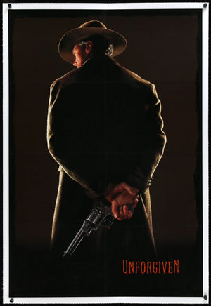 Unforgiven 1992 Original Undated Teaser One Sheet Movie Poster unforgiven-1992-original-undated-teaser-one-sheet-movie-poster