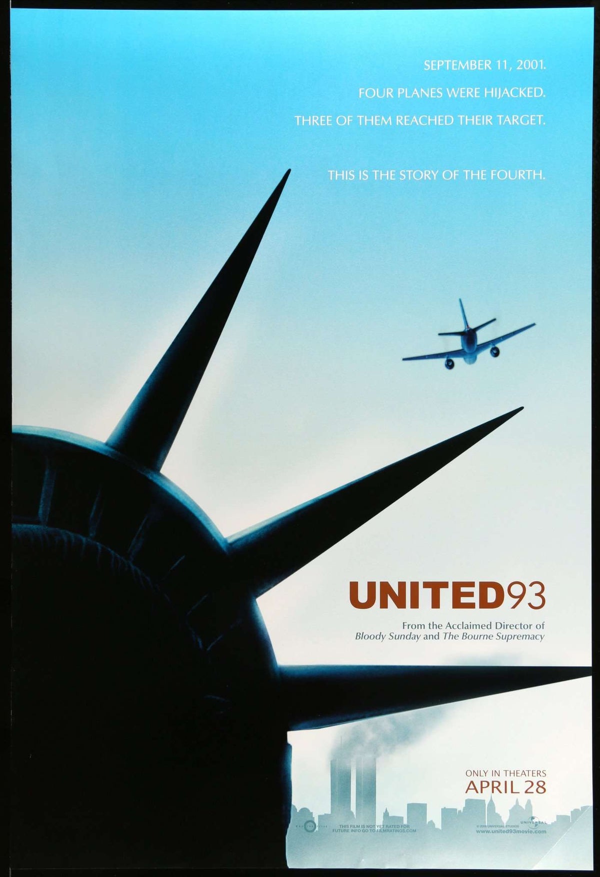United 93 (2006) original movie poster for sale at Original Film Art