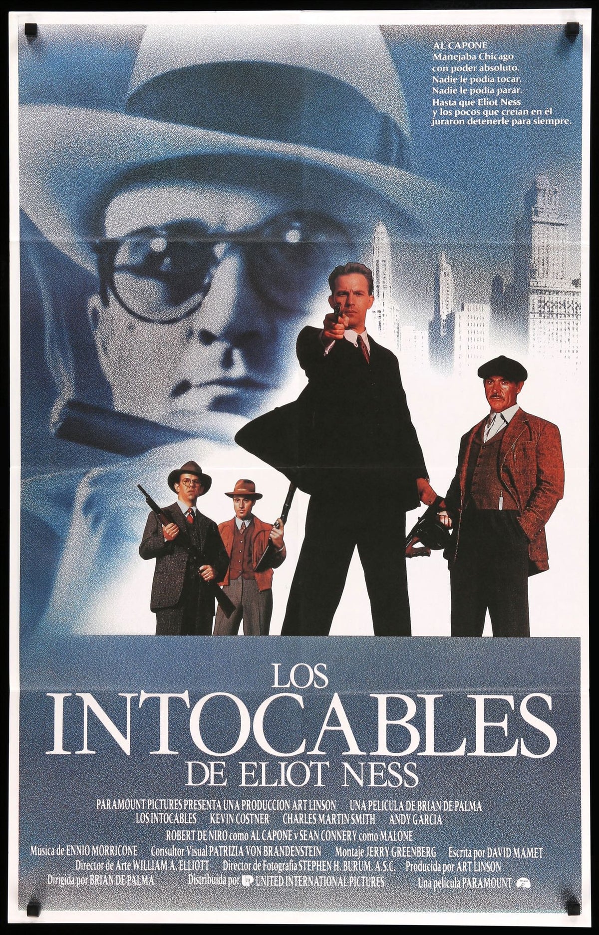 Untouchables (1987) original movie poster for sale at Original Film Art
