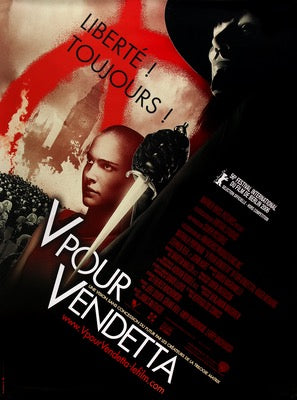 v for vendetta 2005 poster