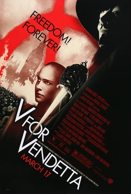 V For Vendetta (2006) original movie poster for sale at Original Film Art - Vintage Movie Posters