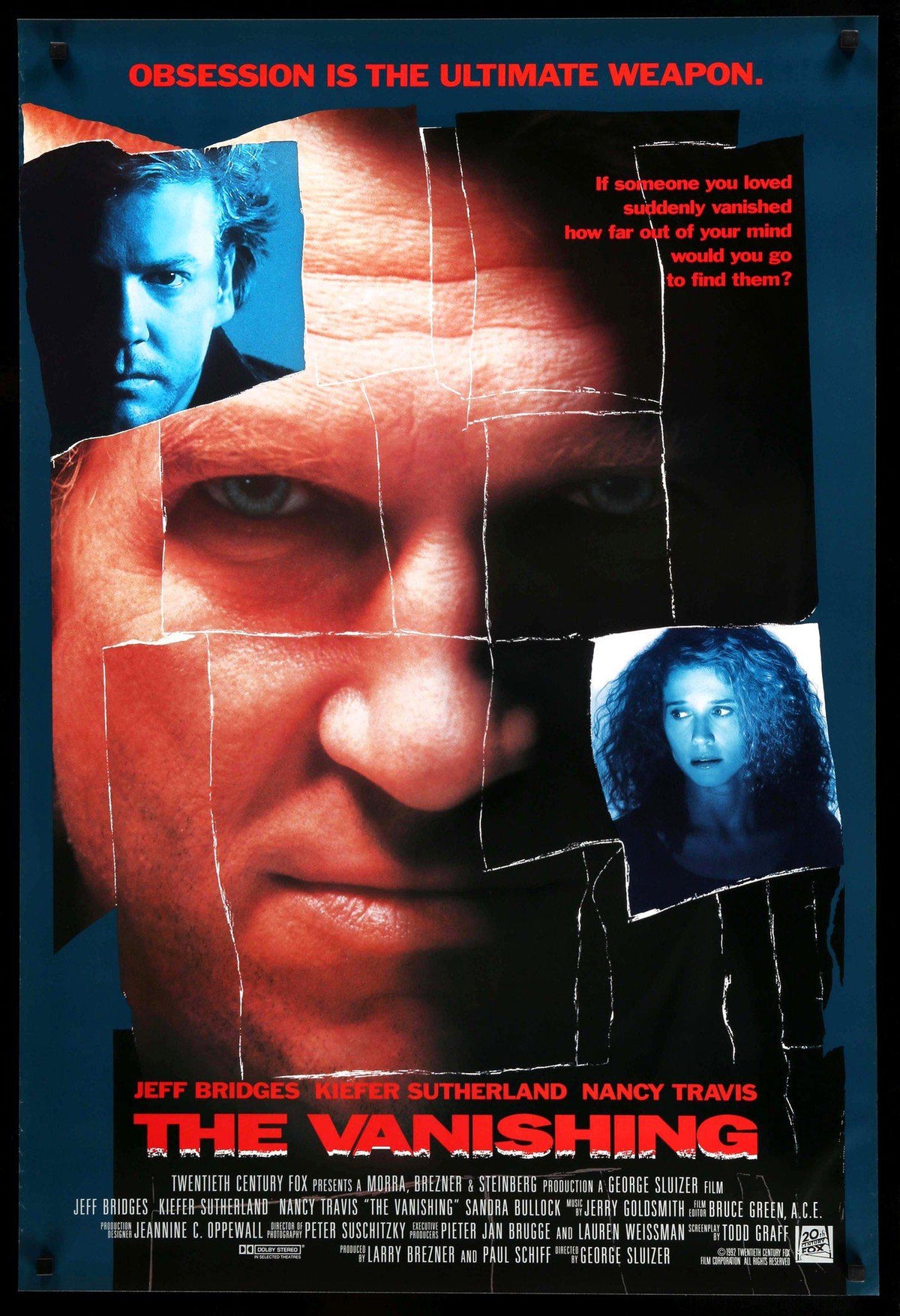 Vanishing (1993) original movie poster for sale at Original Film Art - Vintage Movie Posters