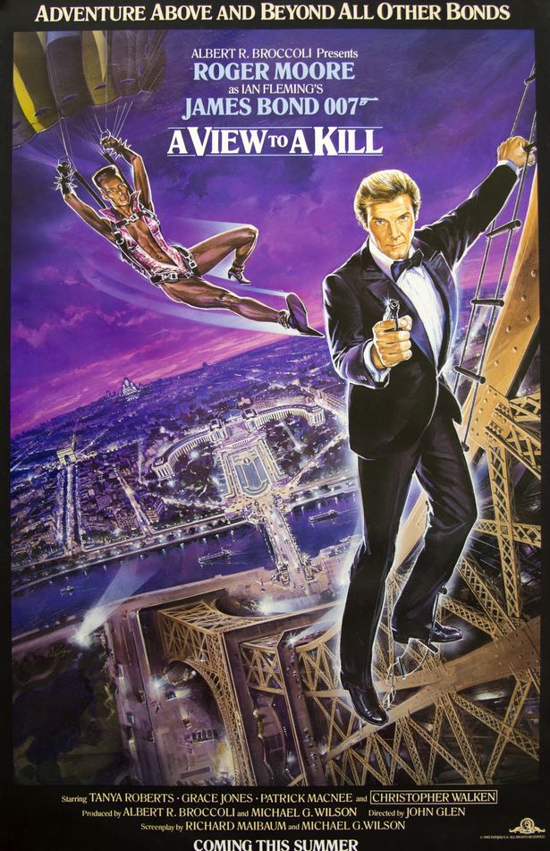 View to a Kill (1985) original movie poster for sale at Original Film Art - Vintage Movie Posters