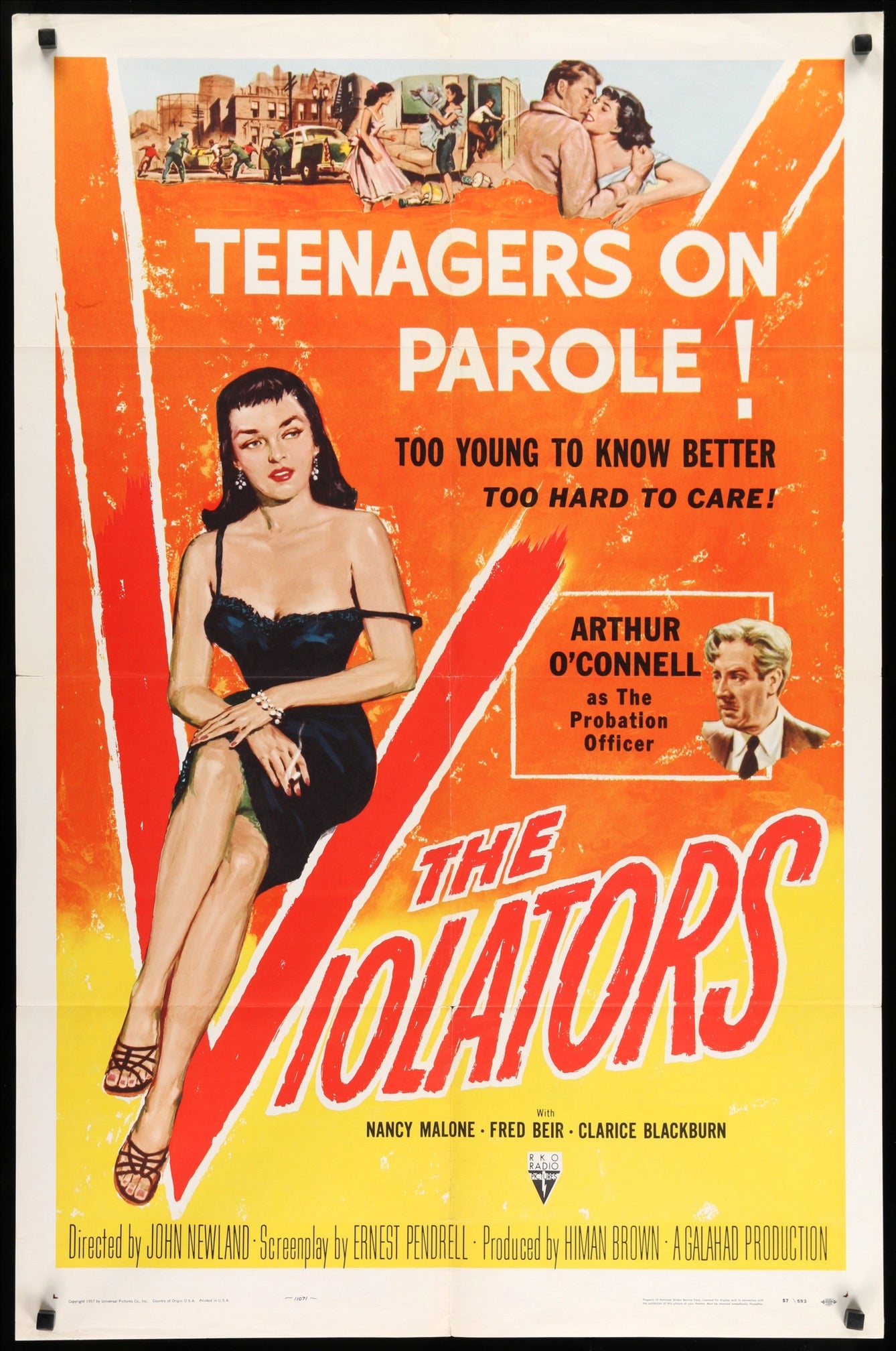 Violators (1957) original movie poster for sale at Original Film Art