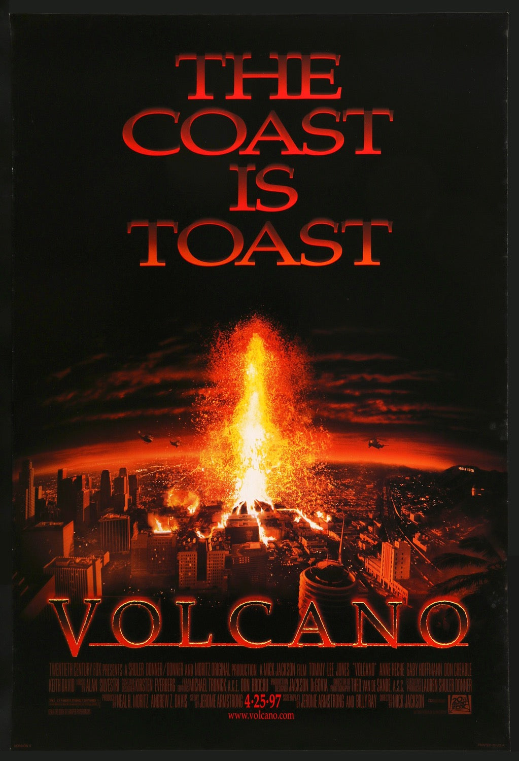Volcano (1997) original movie poster for sale at Original Film Art