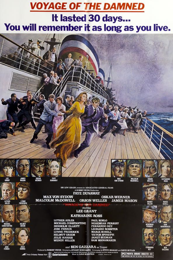 Voyage of the Damned (1976) Original One-Sheet Movie Poster