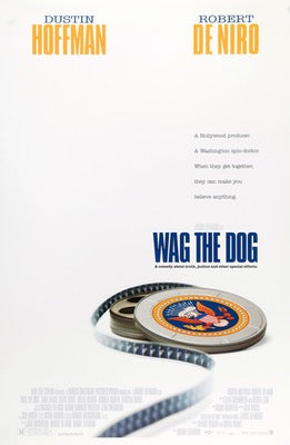Wag the Dog (1997) original movie poster for sale at Original Film Art - Vintage Movie Posters