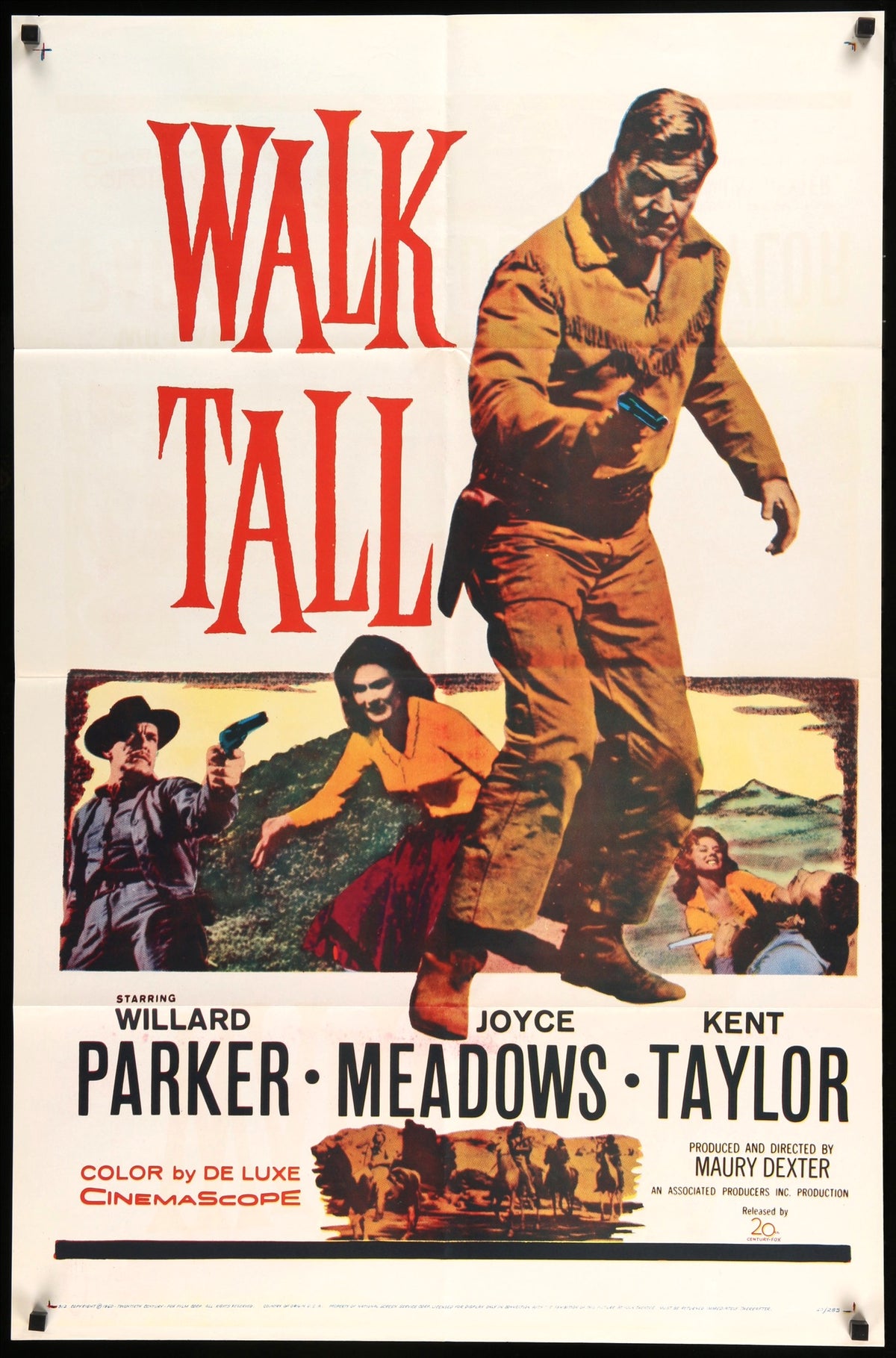 Walk Tall (1960) original movie poster for sale at Original Film Art - Vintage Movie Posters