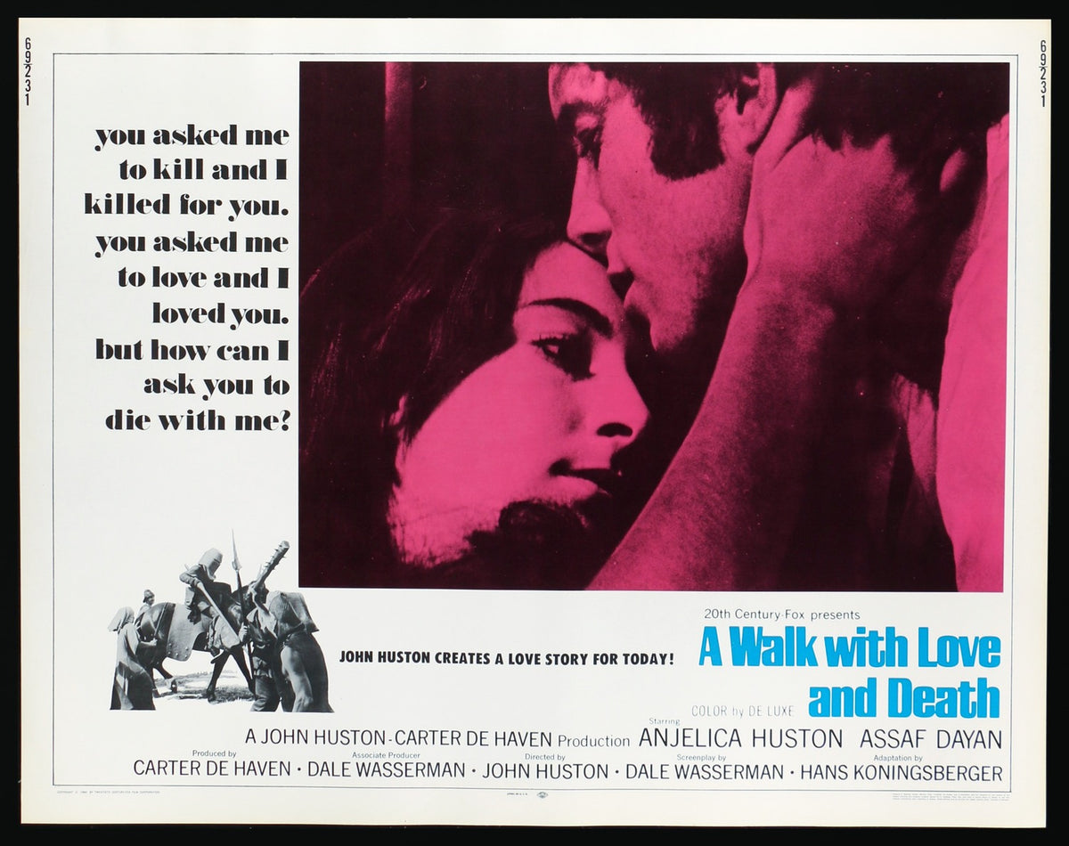 Walk With Love and Death (1969) original movie poster for sale at Original Film Art