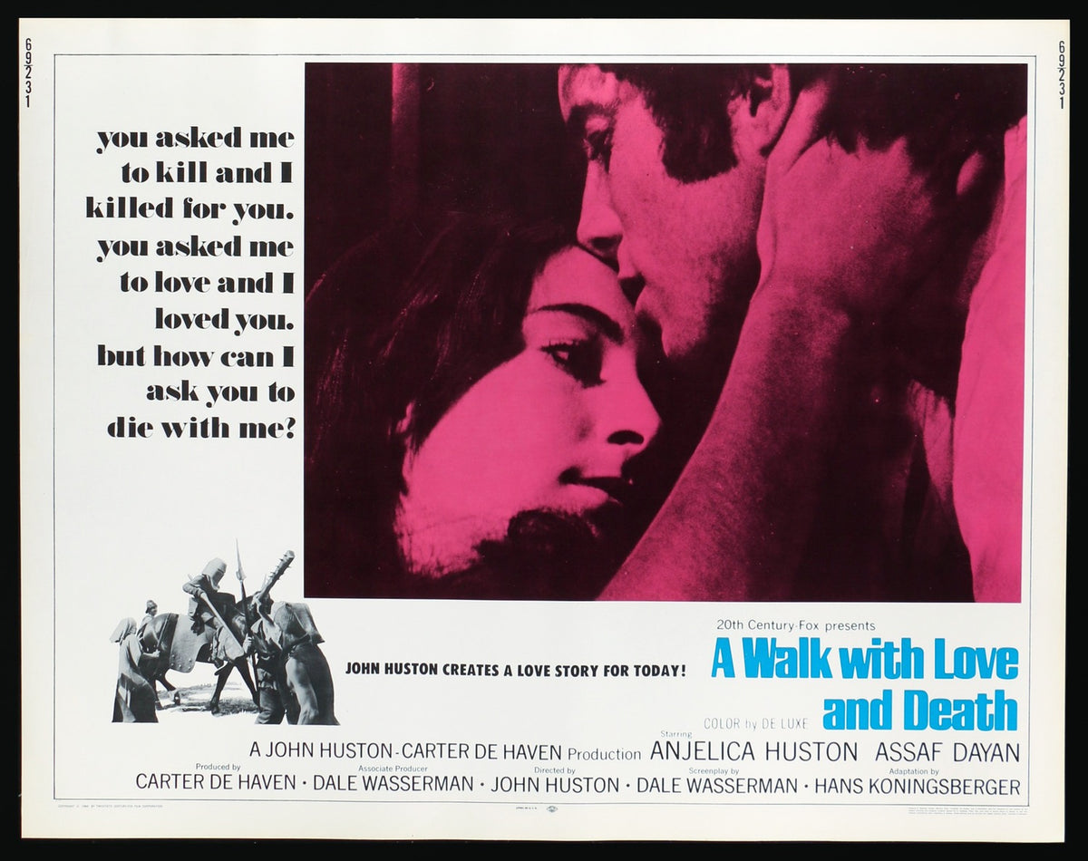 Walk With Love and Death (1969) original movie poster for sale at Original Film Art - Vintage Movie Posters