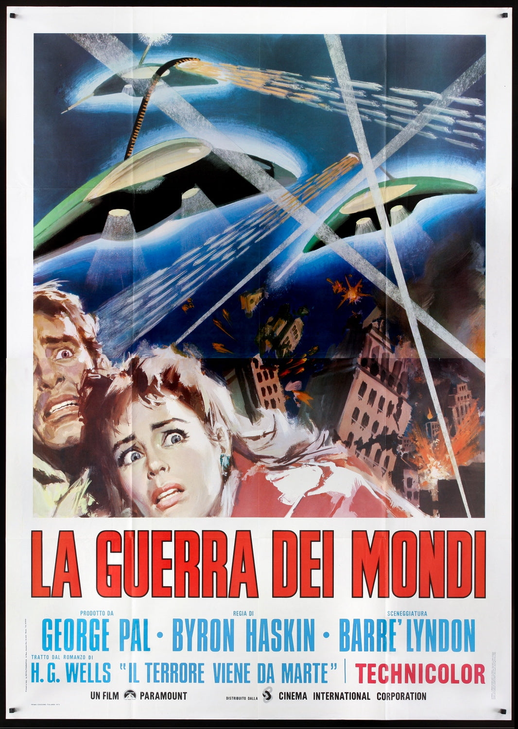 War of the Worlds (1953) original movie poster for sale at Original Film Art