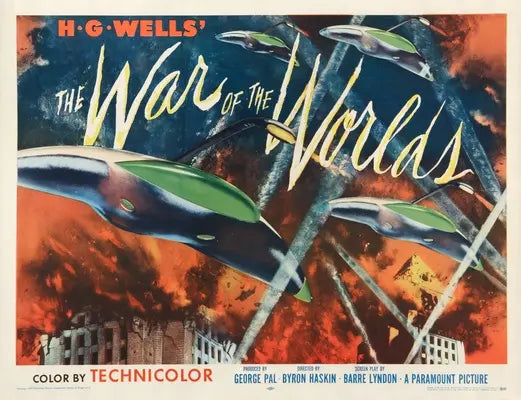 War of the Worlds (1953) original movie poster for sale at Original Film Art