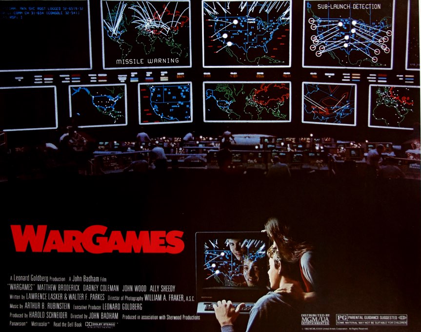 WarGames (1983) original movie poster for sale at Original Film Art - Vintage Movie Posters