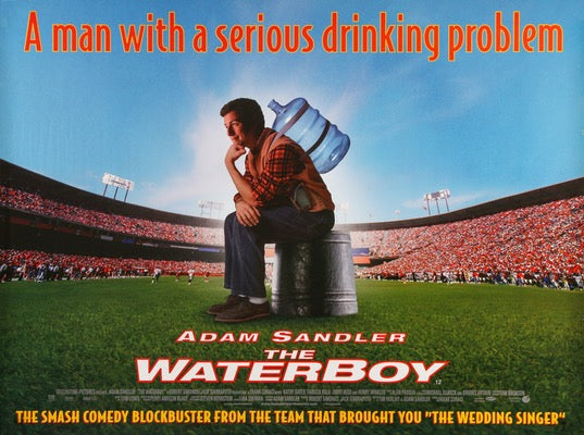 Waterboy (1998) original movie poster for sale at Original Film Art - Vintage Movie Posters