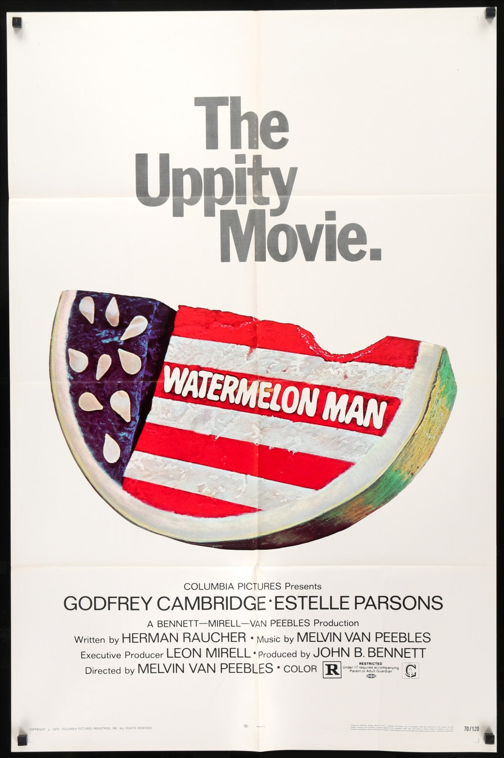Watermelon Man (1970) original movie poster for sale at Original Film Art - Vintage Movie Posters