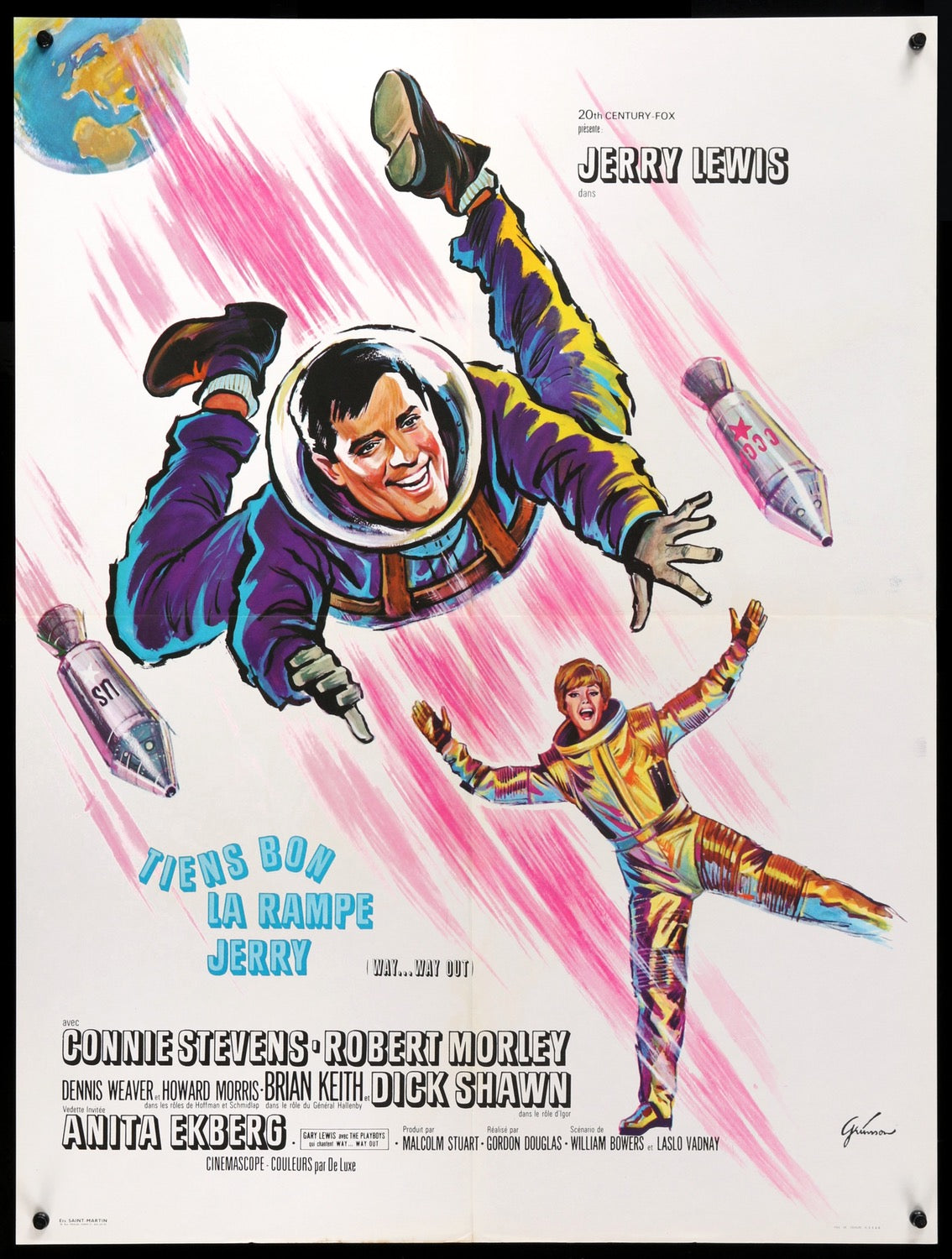 Way Way Out (1966) original movie poster for sale at Original Film Art - Vintage Movie Posters