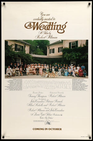 Wedding (1978) original movie poster for sale at Original Film Art