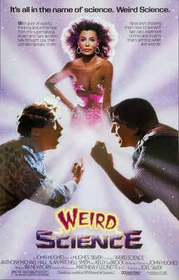 Weird Science (1985) original movie poster for sale at Original Film Art - Vintage Movie Posters