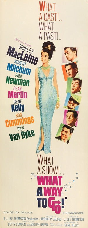 What a Way to Go (1964) original movie poster for sale at Original Film Art - Vintage Movie Posters