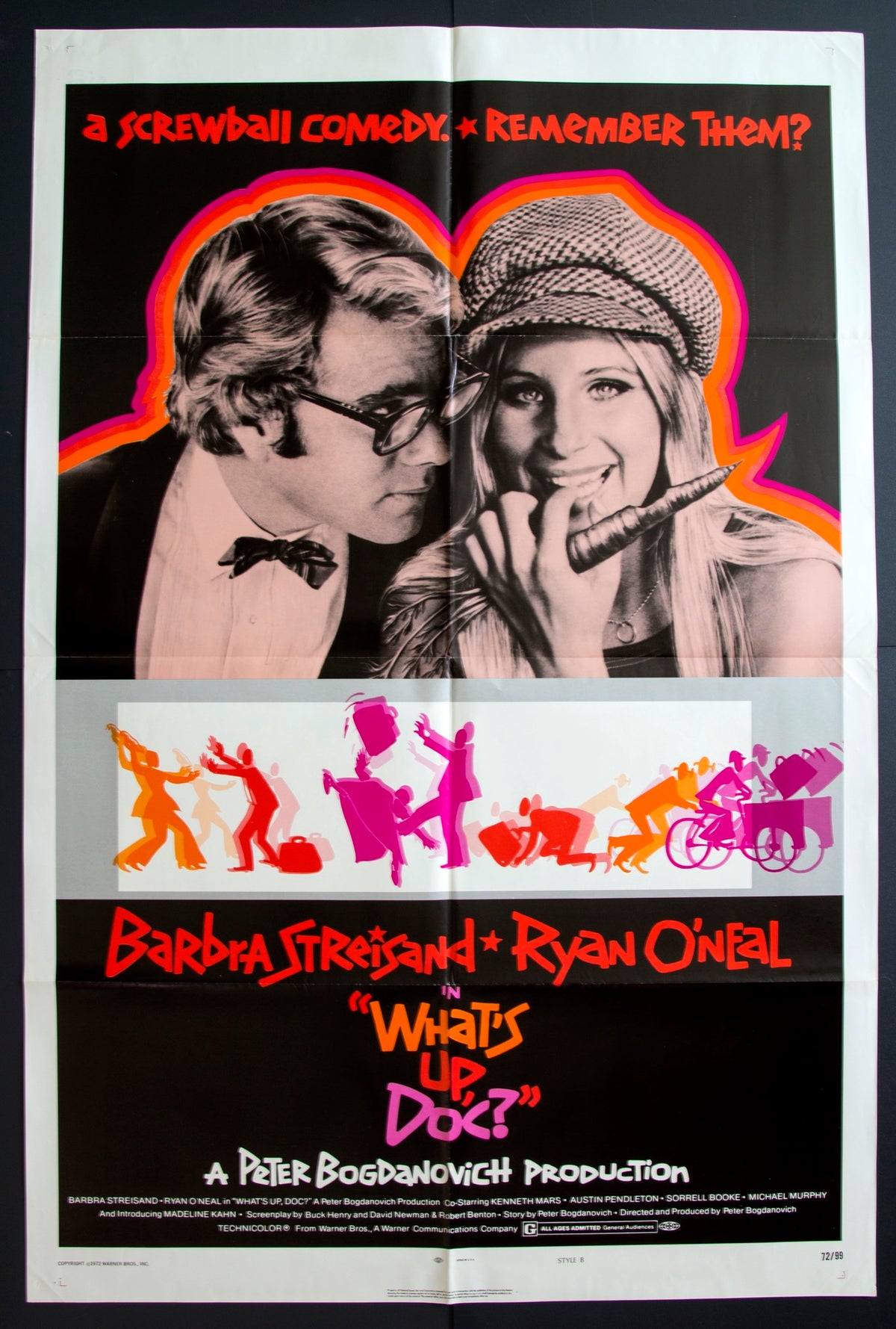 What&#39;s Up, Doc? (1972) original movie poster for sale at Original Film Art