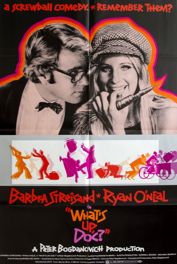 What's Up, Doc? (1972) original movie poster for sale at Original Film Art - Vintage Movie Posters