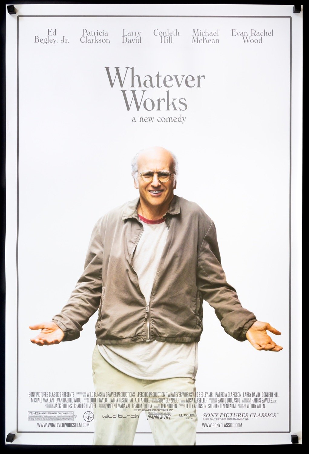 Whatever Works (2009) original movie poster for sale at Original Film Art - Vintage Movie Posters