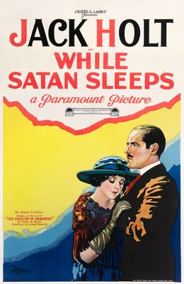While Satan Sleeps (1922) original movie poster for sale at Original Film Art - Vintage Movie Posters