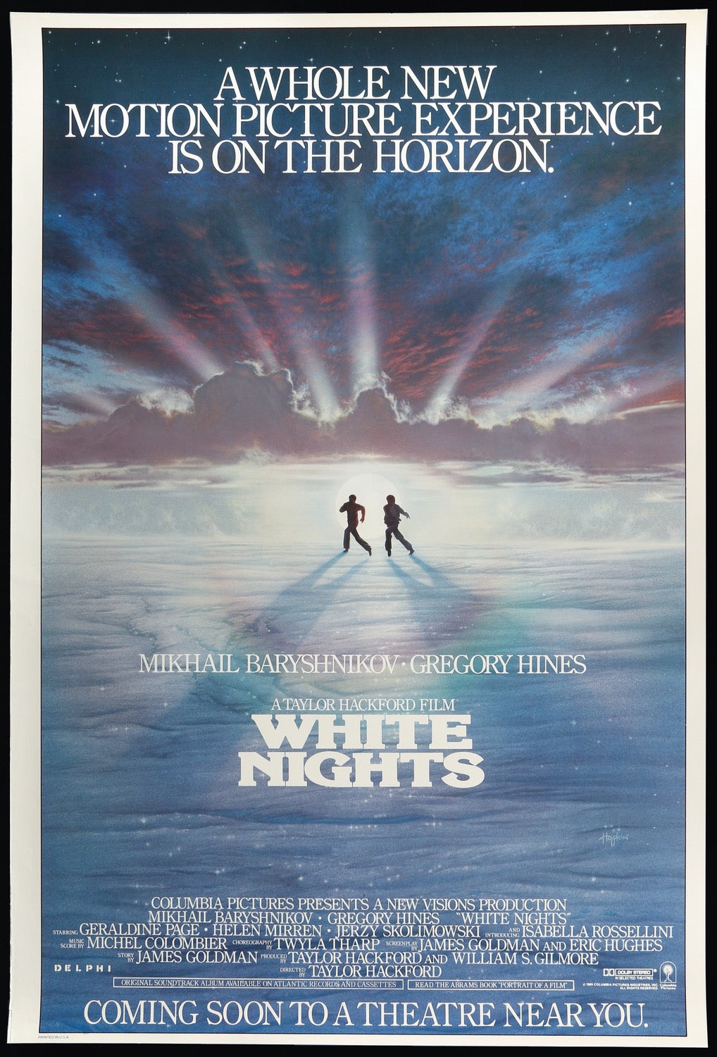 White Nights (1985) original movie poster for sale at Original Film Art - Vintage Movie Posters