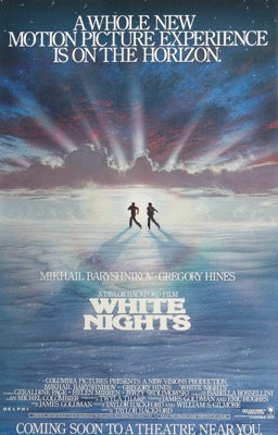 White Nights (1985) original movie poster for sale at Original Film Art - Vintage Movie Posters