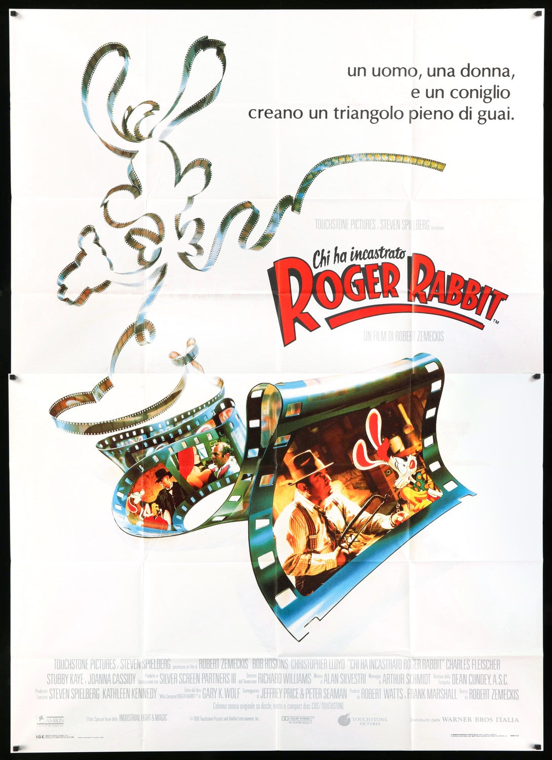 Who Framed Roger Rabbit (1988) original movie poster for sale at Original Film Art - Vintage Movie Posters