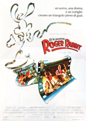 Who Framed Roger Rabbit (1988) original movie poster for sale at Original Film Art - Vintage Movie Posters
