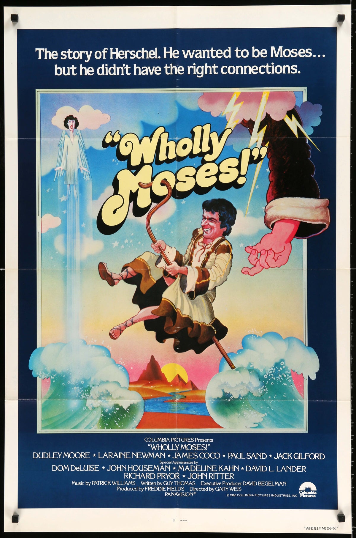 Wholly Moses (1980) original movie poster for sale at Original Film Art - Vintage Movie Posters