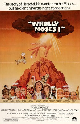 Wholly Moses (1980) original movie poster for sale at Original Film Art