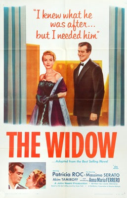 Widow (1955) original movie poster for sale at Original Film Art