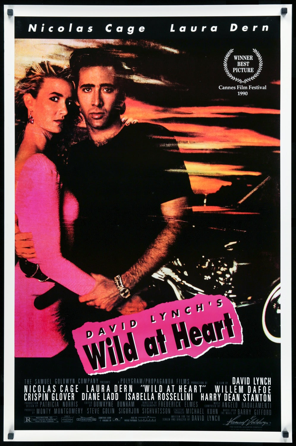 Wild at Heart (1990) original movie poster for sale at Original Film Art - Vintage Movie Posters