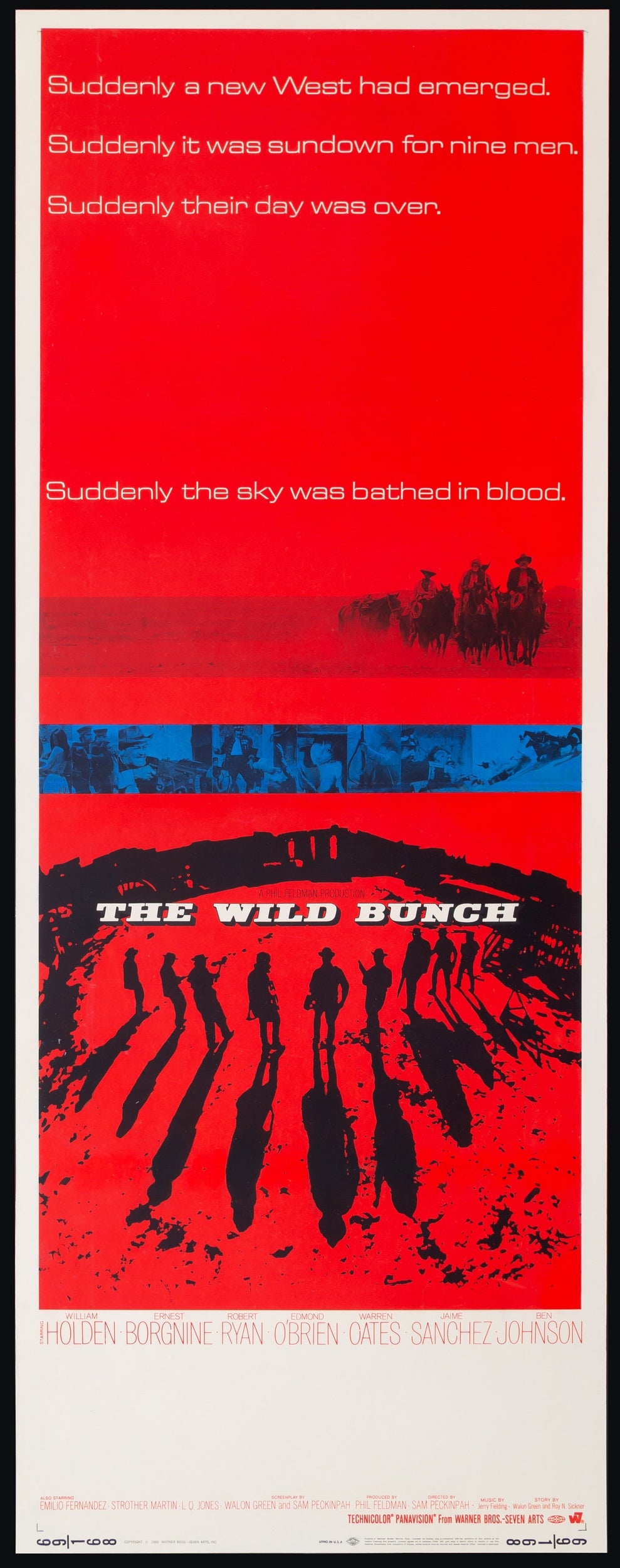 Wild Bunch (1969) original movie poster for sale at Original Film Art - Vintage Movie Posters