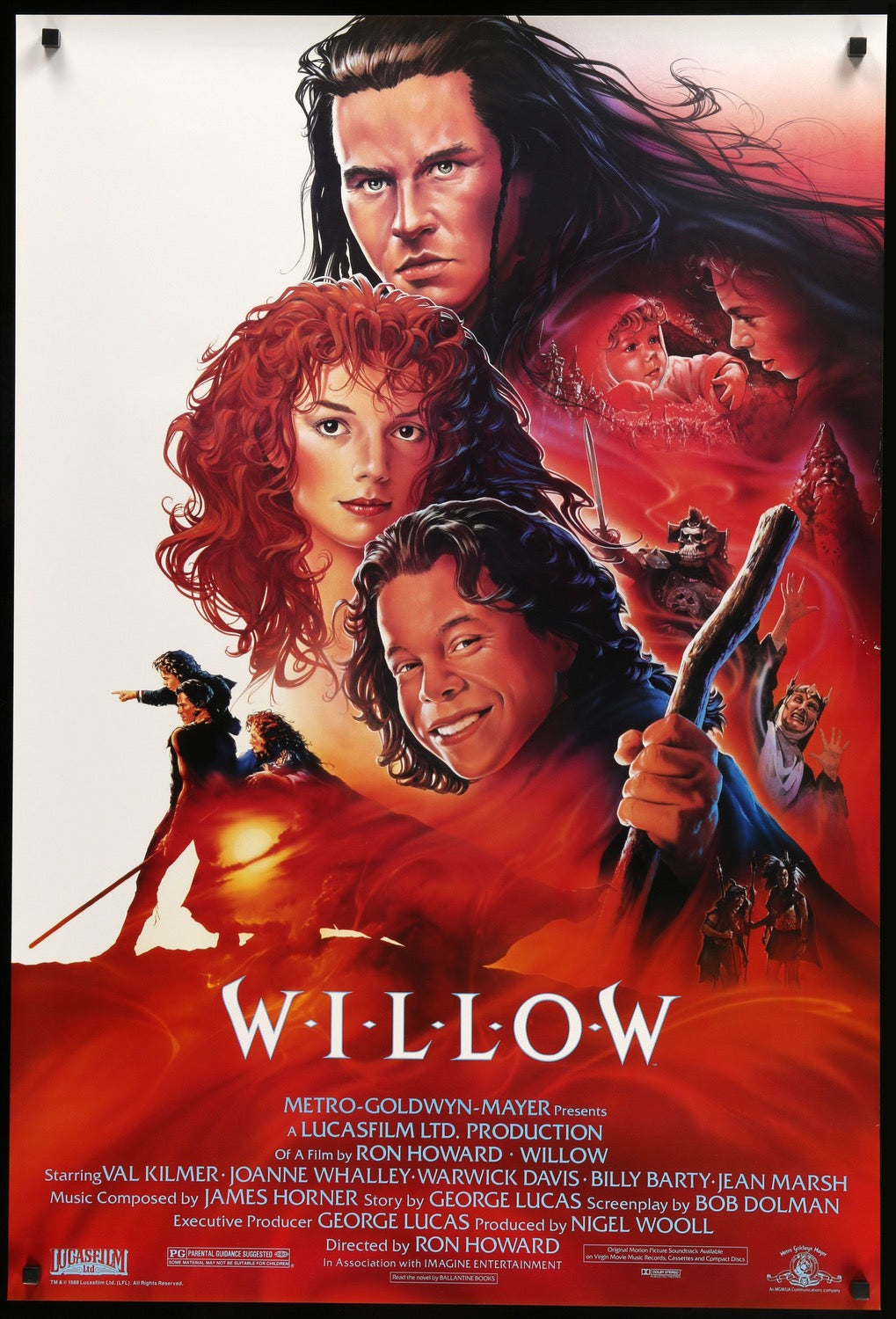 Willow (1988) original movie poster for sale at Original Film Art - Vintage Movie Posters
