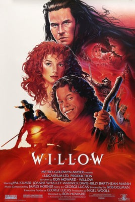 Willow (1988) original movie poster for sale at Original Film Art - Vintage Movie Posters