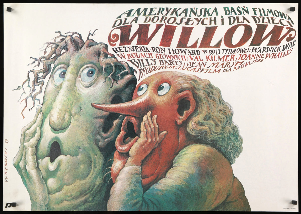 Willow (1988) original movie poster for sale at Original Film Art - Vintage Movie Posters