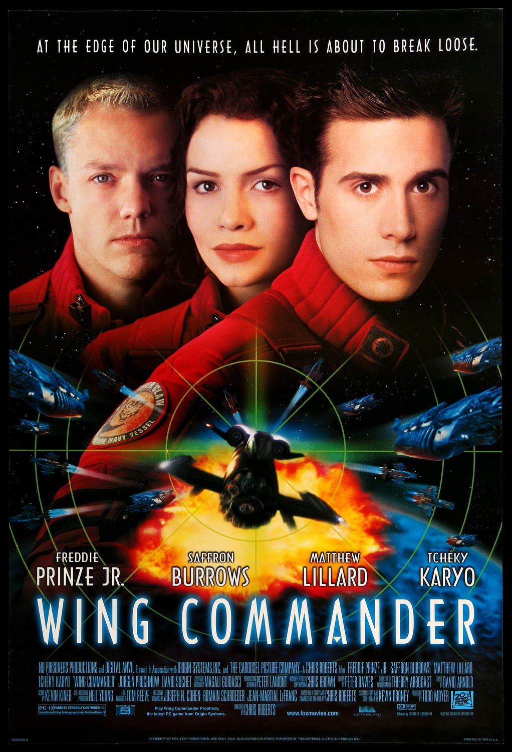 Wing Commander (1999) original movie poster for sale at Original Film Art - Vintage Movie Posters
