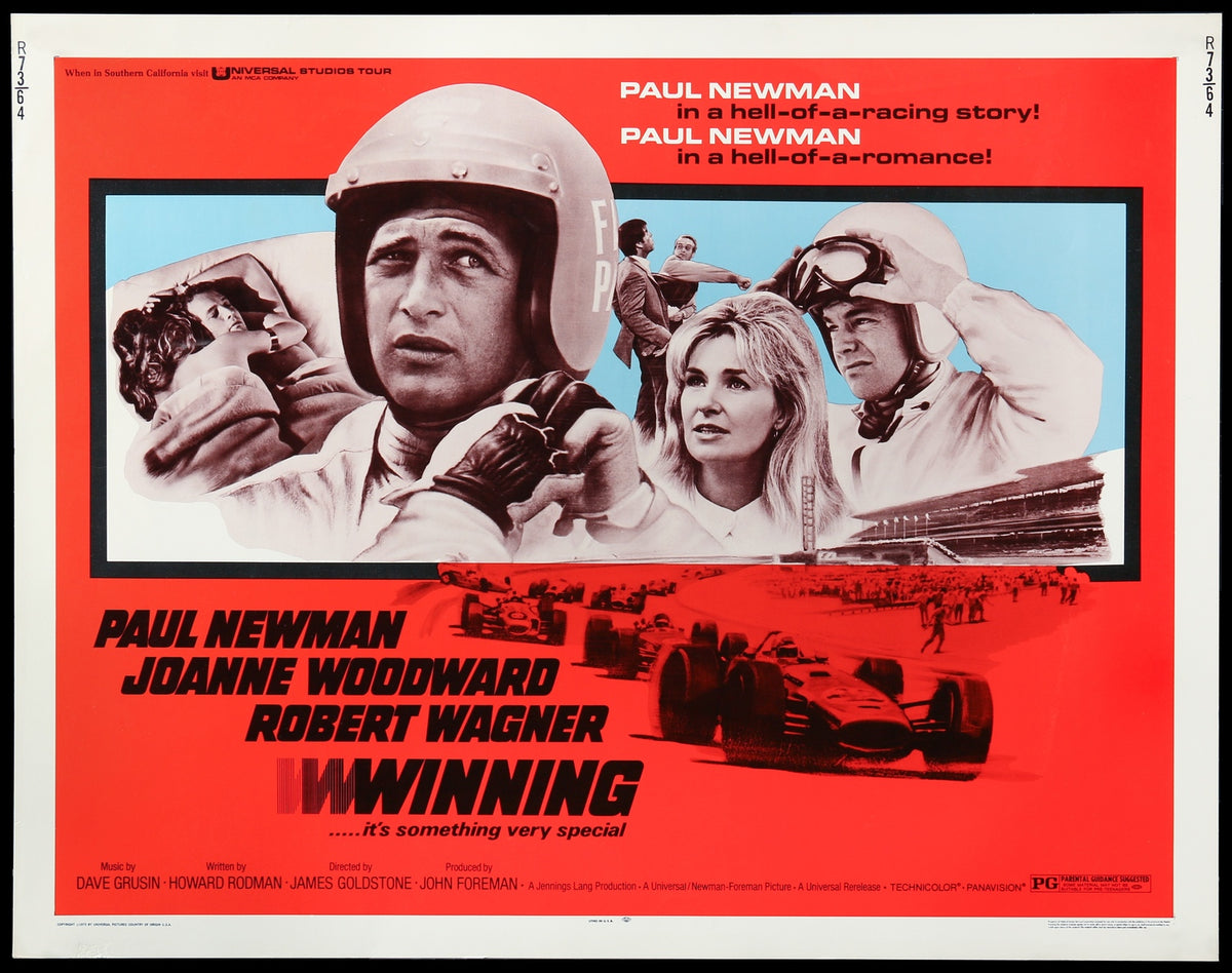 Winning (1969) original movie poster for sale at Original Film Art - Vintage Movie Posters