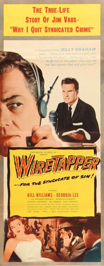 Wiretapper (1955) original movie poster for sale at Original Film Art - Vintage Movie Posters